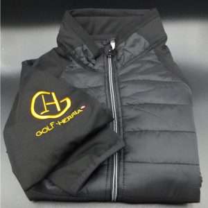 Sport Jacket Bi Material Black