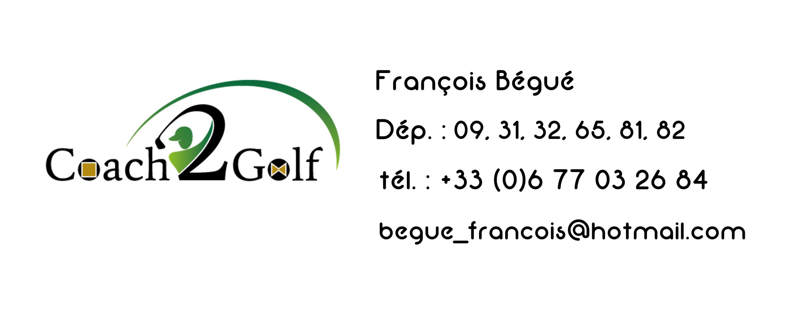 Coach 2 Golf - Web