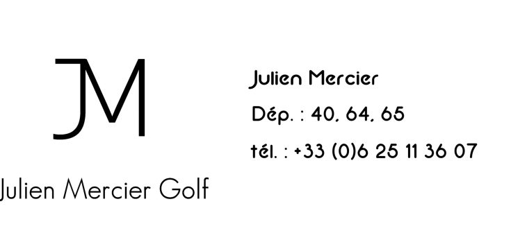 Julien Mercier Golf - Web